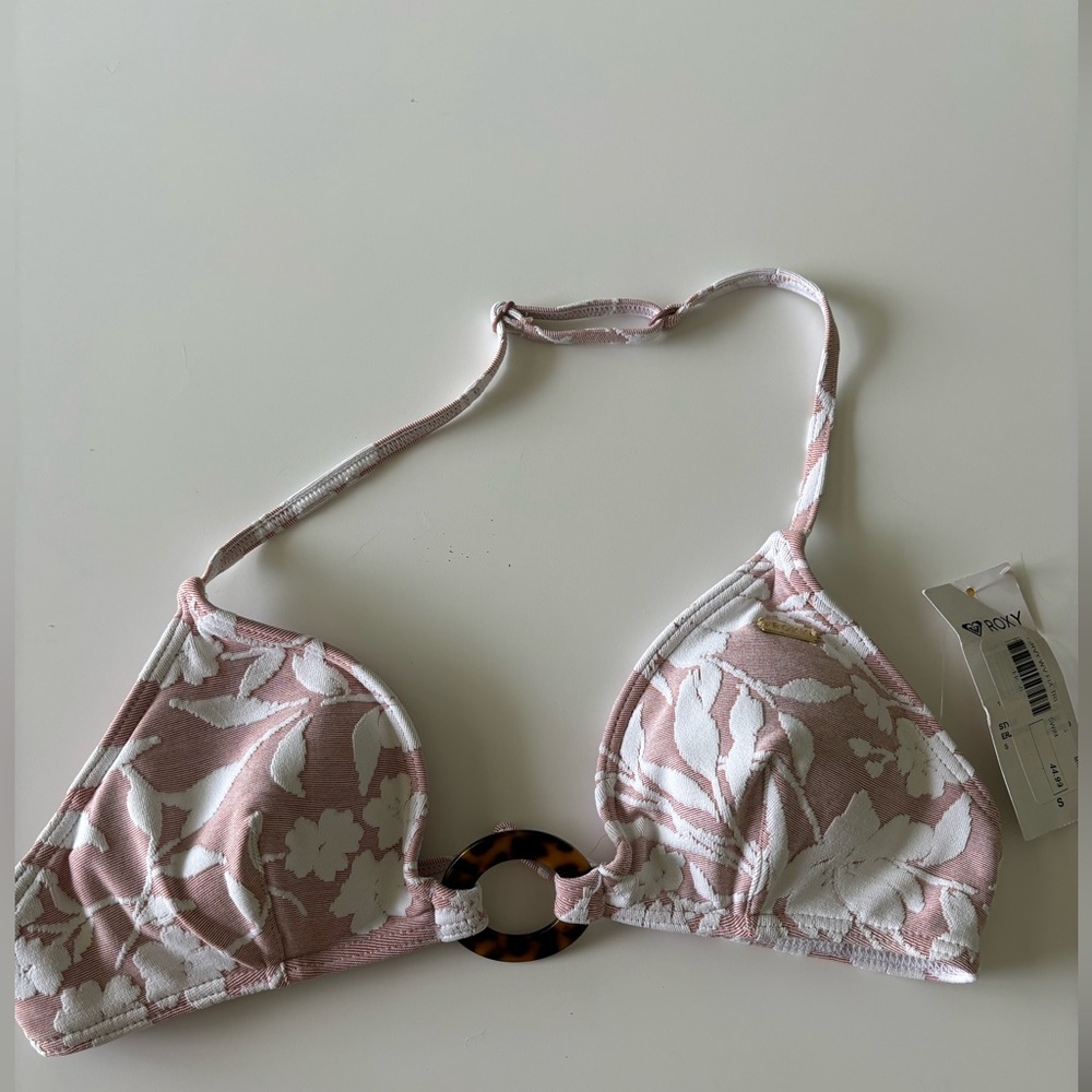 Roxy brand new w tags bikini top